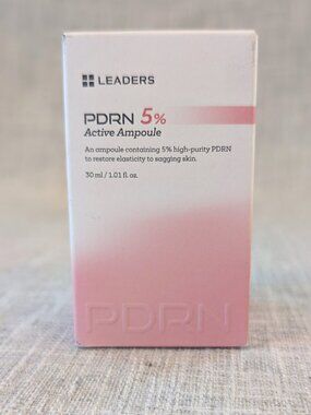 K-Beauty PDRN 5% Active Ampoule, LEADERS Korean Anti Aging Serum, NEW Exp: 7/28